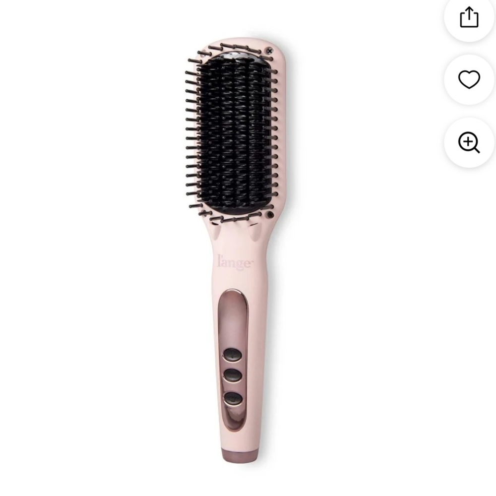 Lange Pink Hair Straightening Brush
